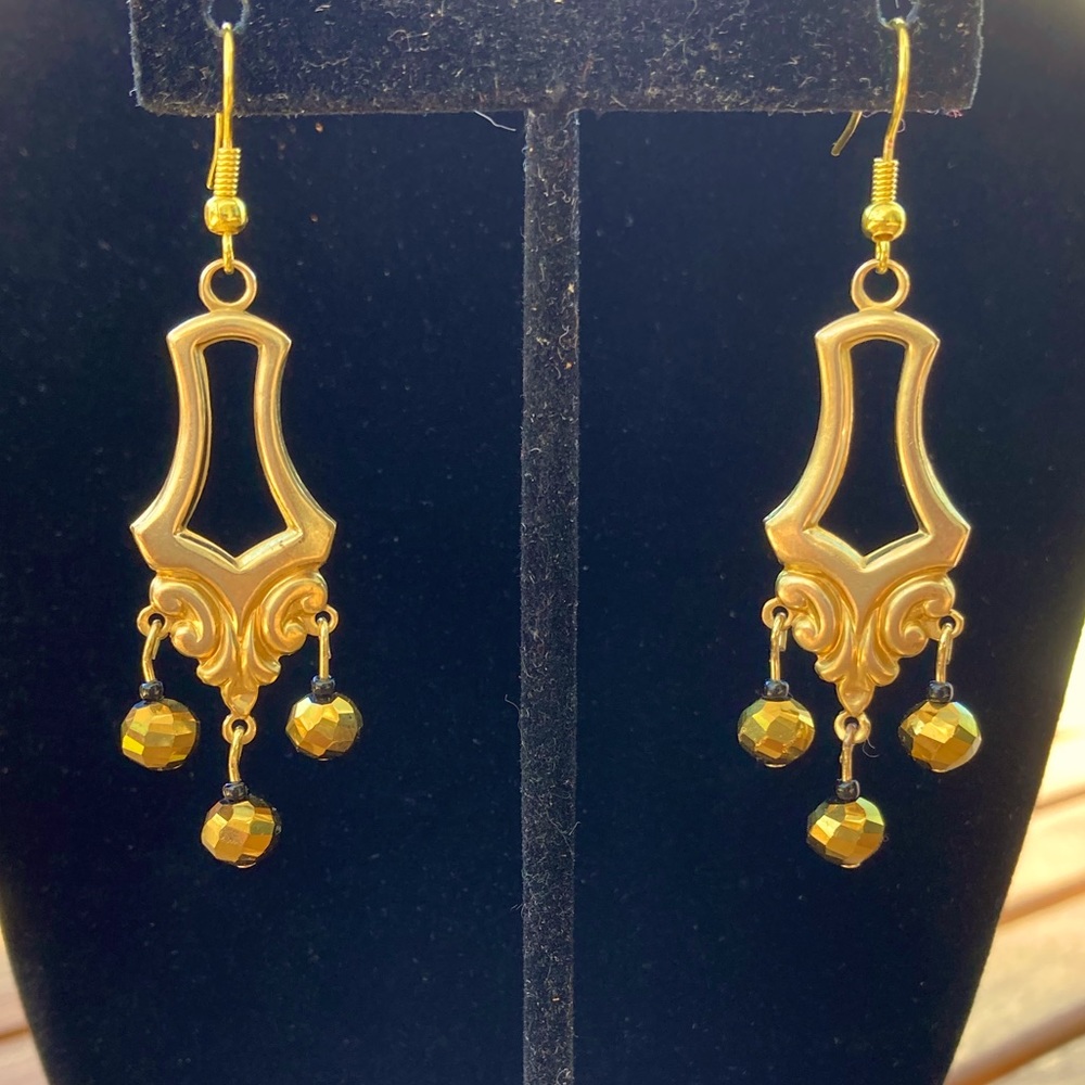 Golden Chandeliers